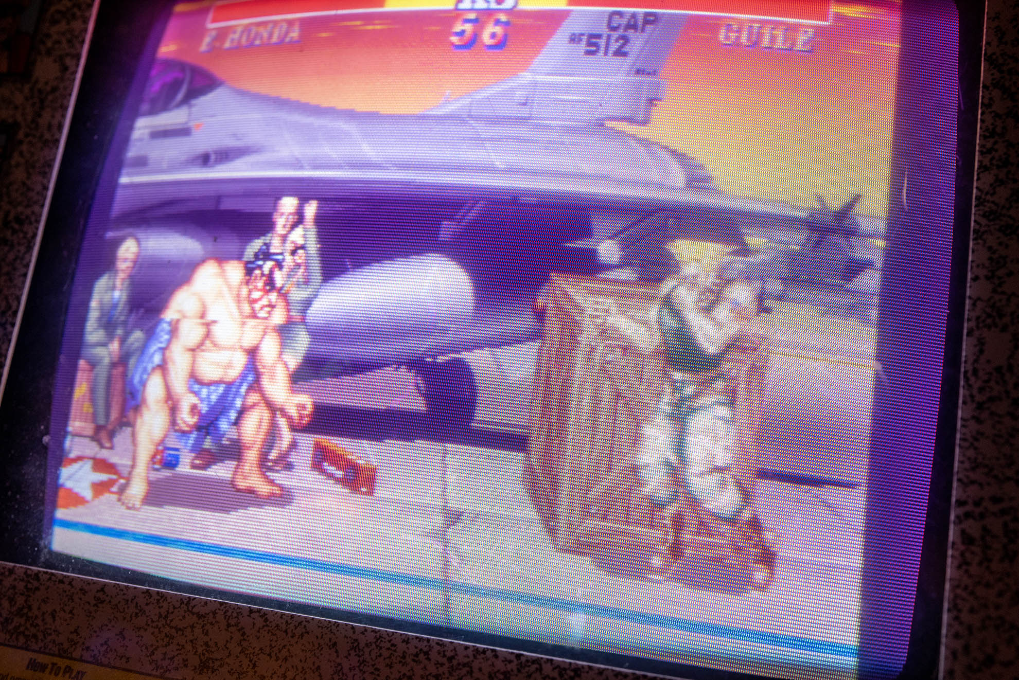 Street Fighter II match