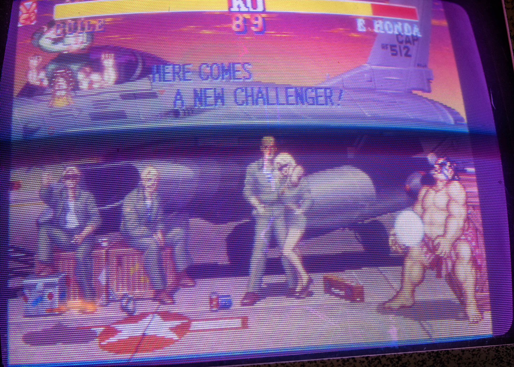 Street Fighter II classic match