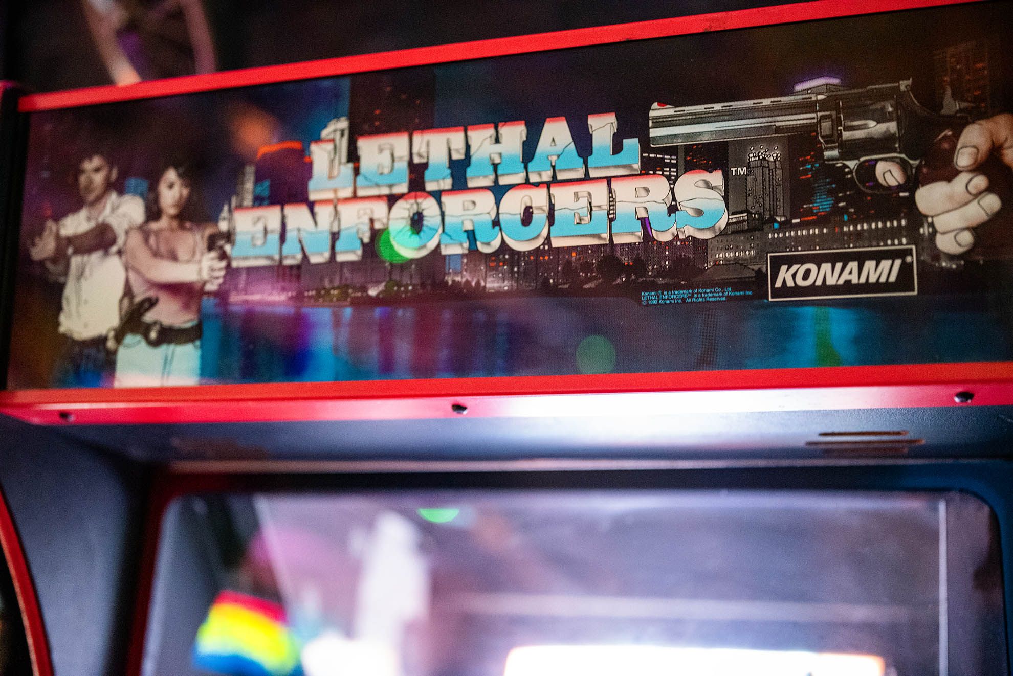 Lethal Enforcers II cabinet at The Pixel Bunker