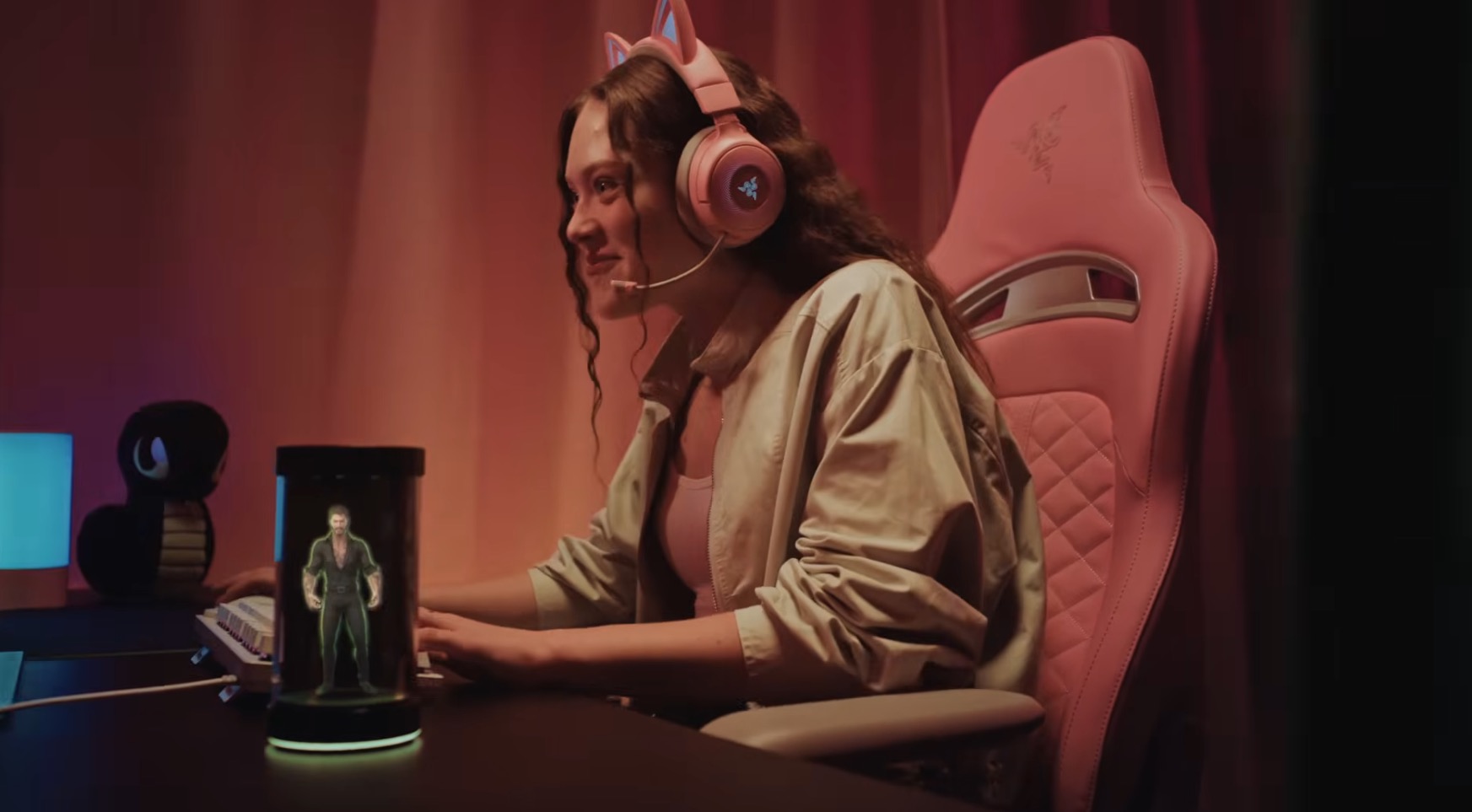 Gaming setup with Project AVA