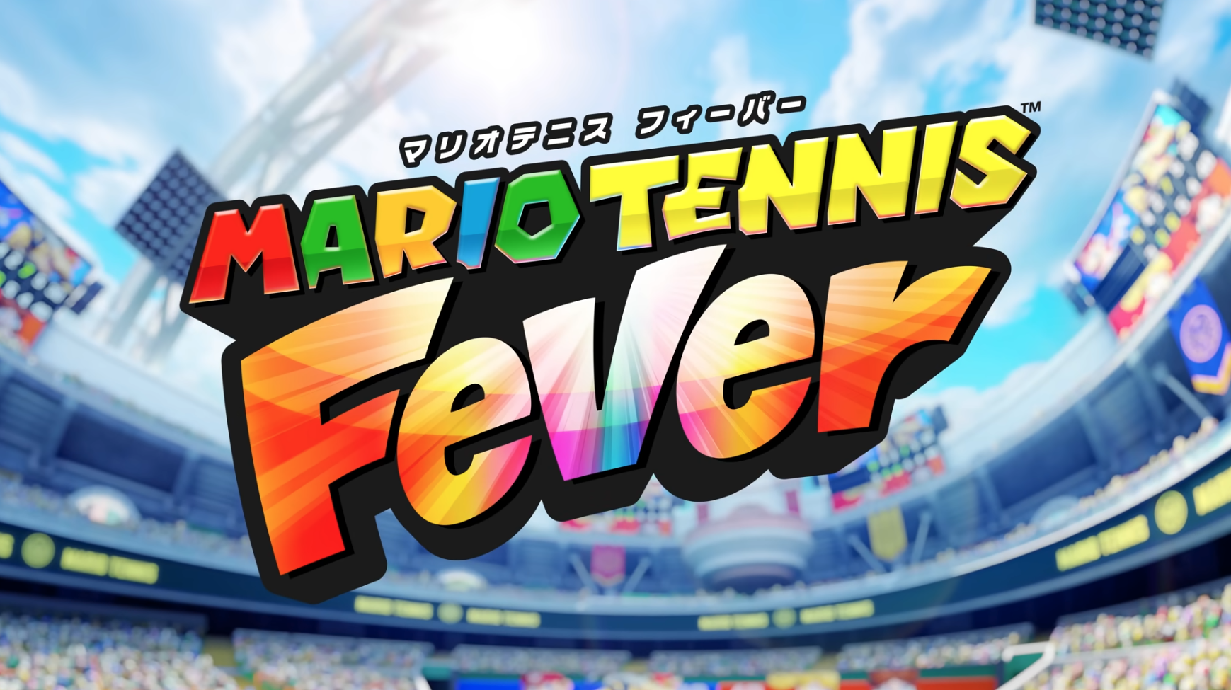 Mario Tennis Fever roster featuring classic and new characters
