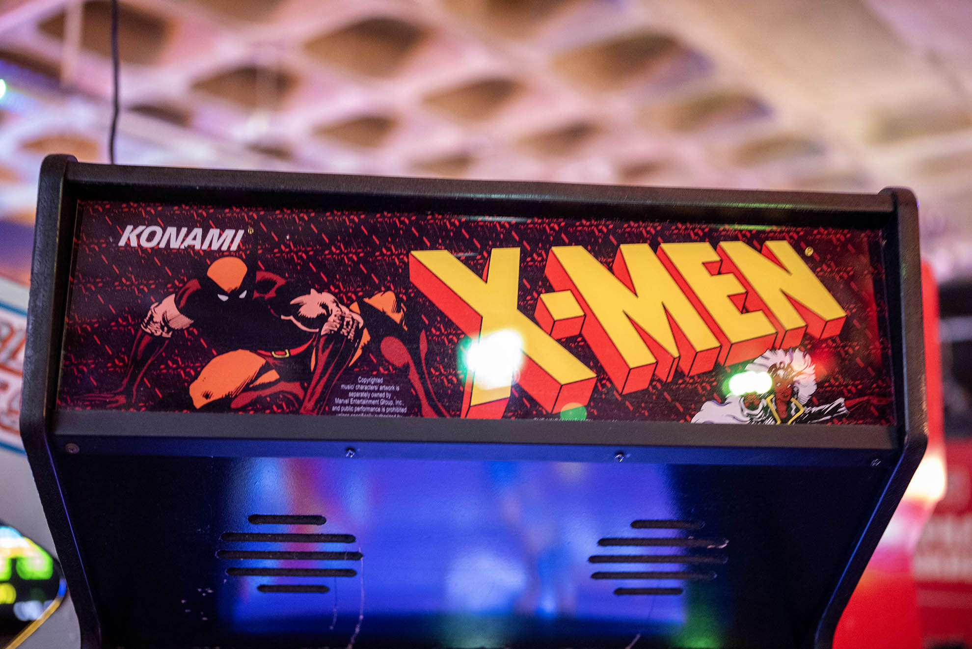 X-Men arcade cabinet