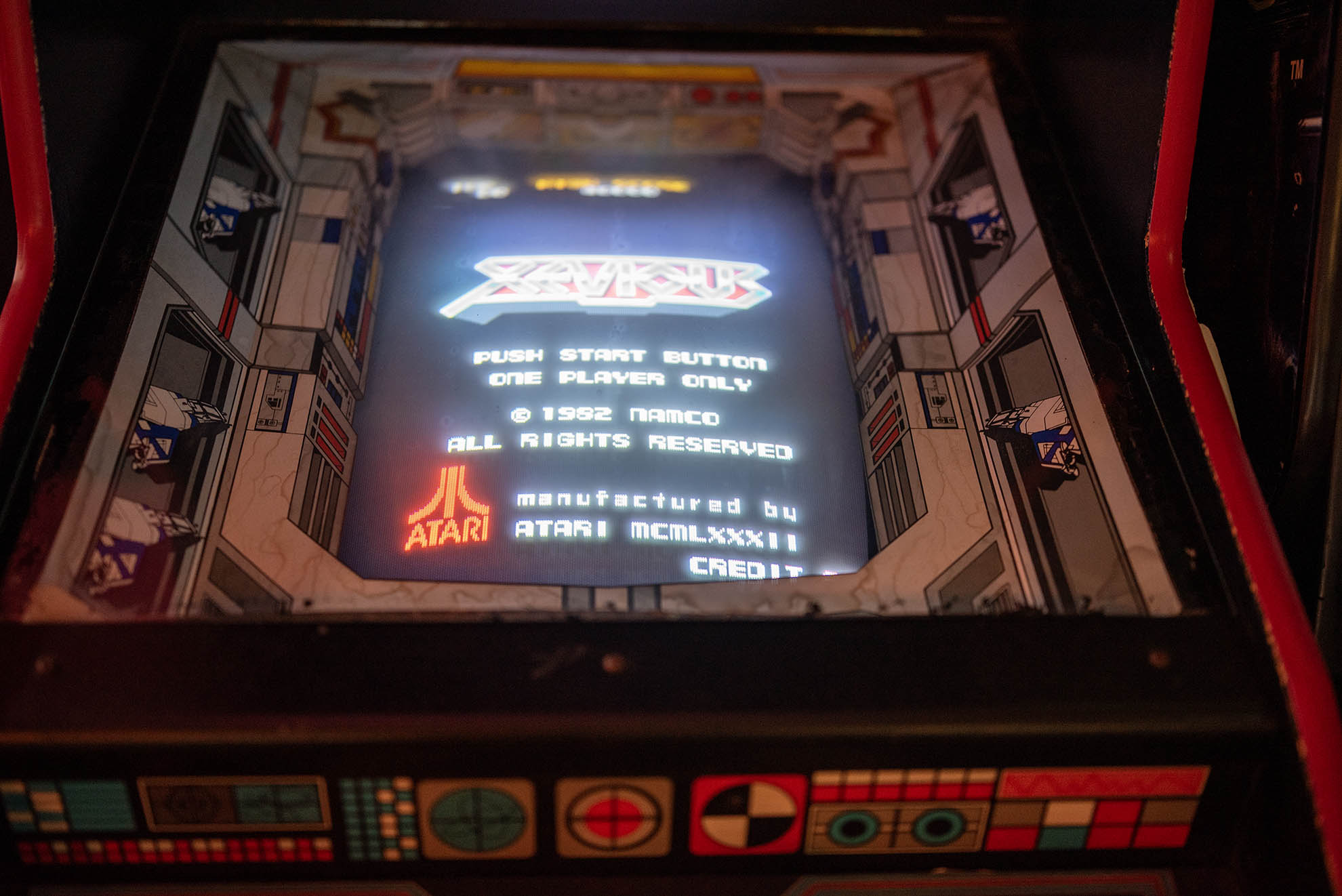 Enemy formations in Xevious