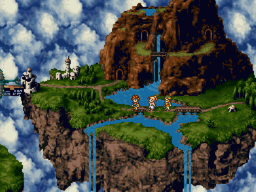 The floating Kingdom of Zeal represents the pinnacle of the Antiquity era's magical civilization