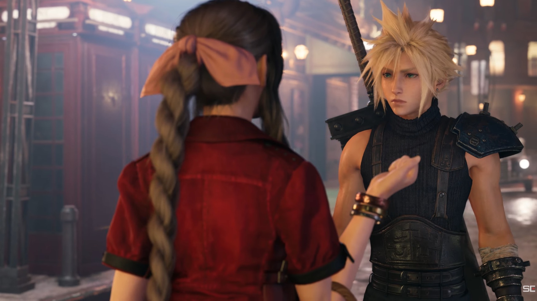 Scenes from the character introduction video