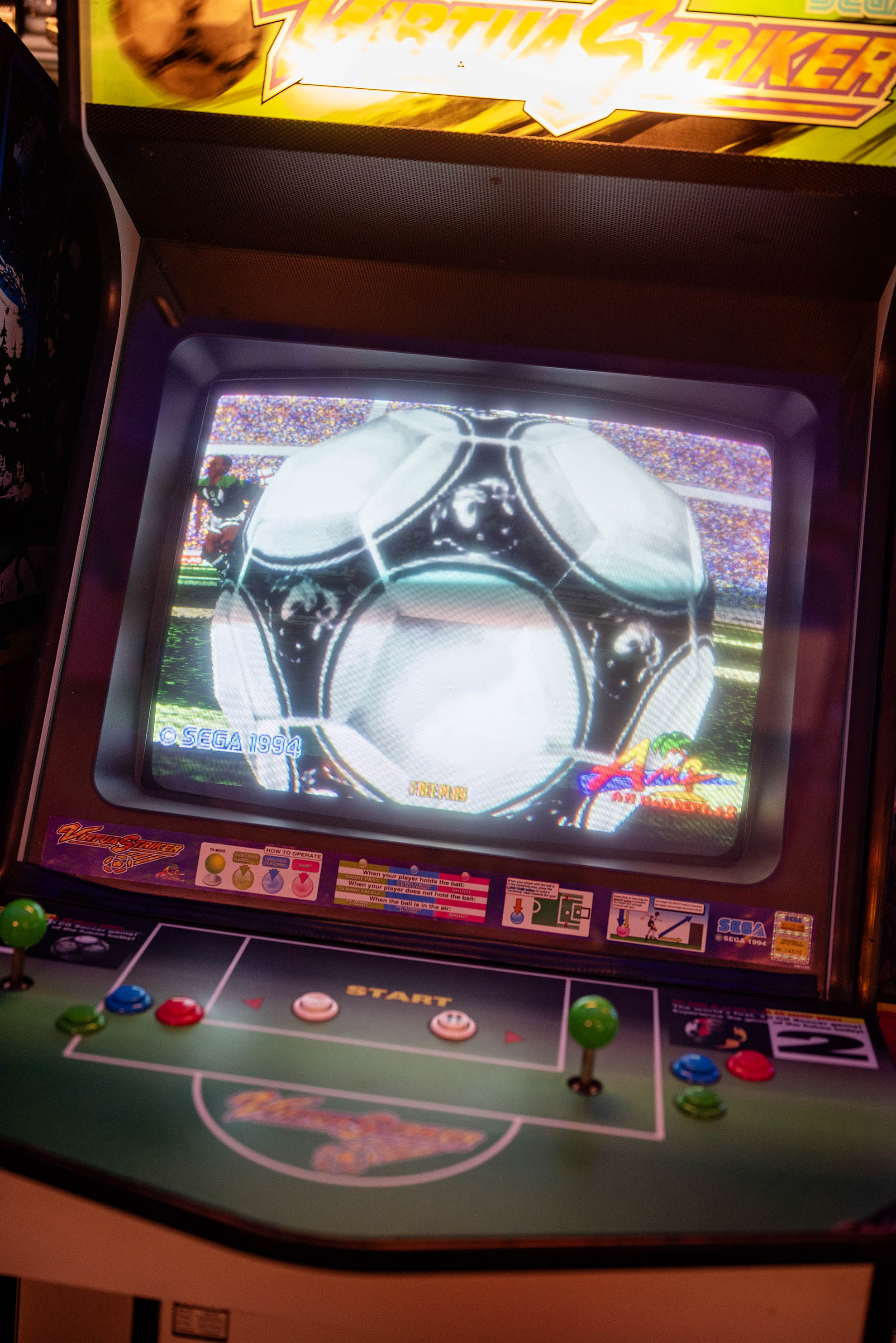 Virtua Striker action