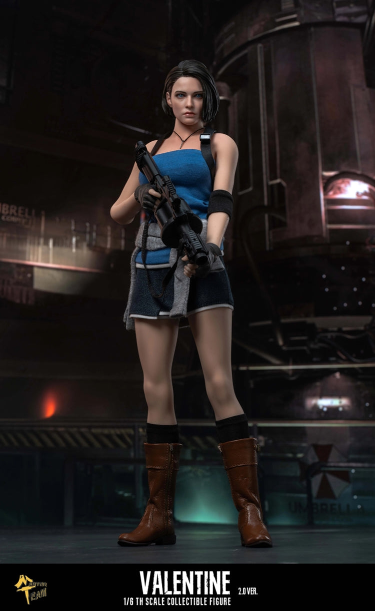 Full body shot of Jill Valentine figure