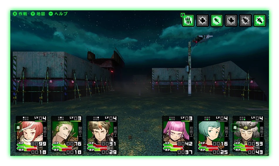 Dungeon exploration with party