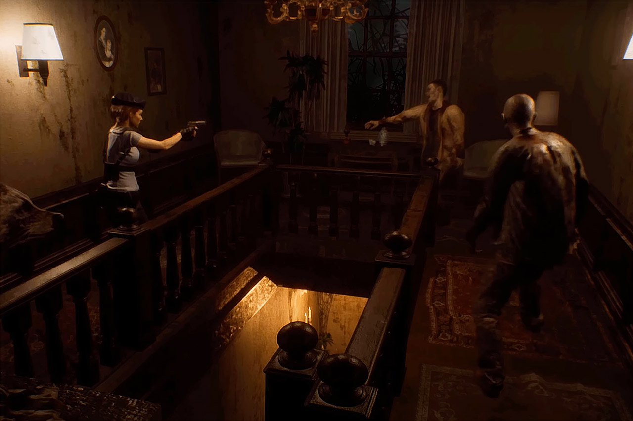 S.T.A.R.S. team from the live-action intro