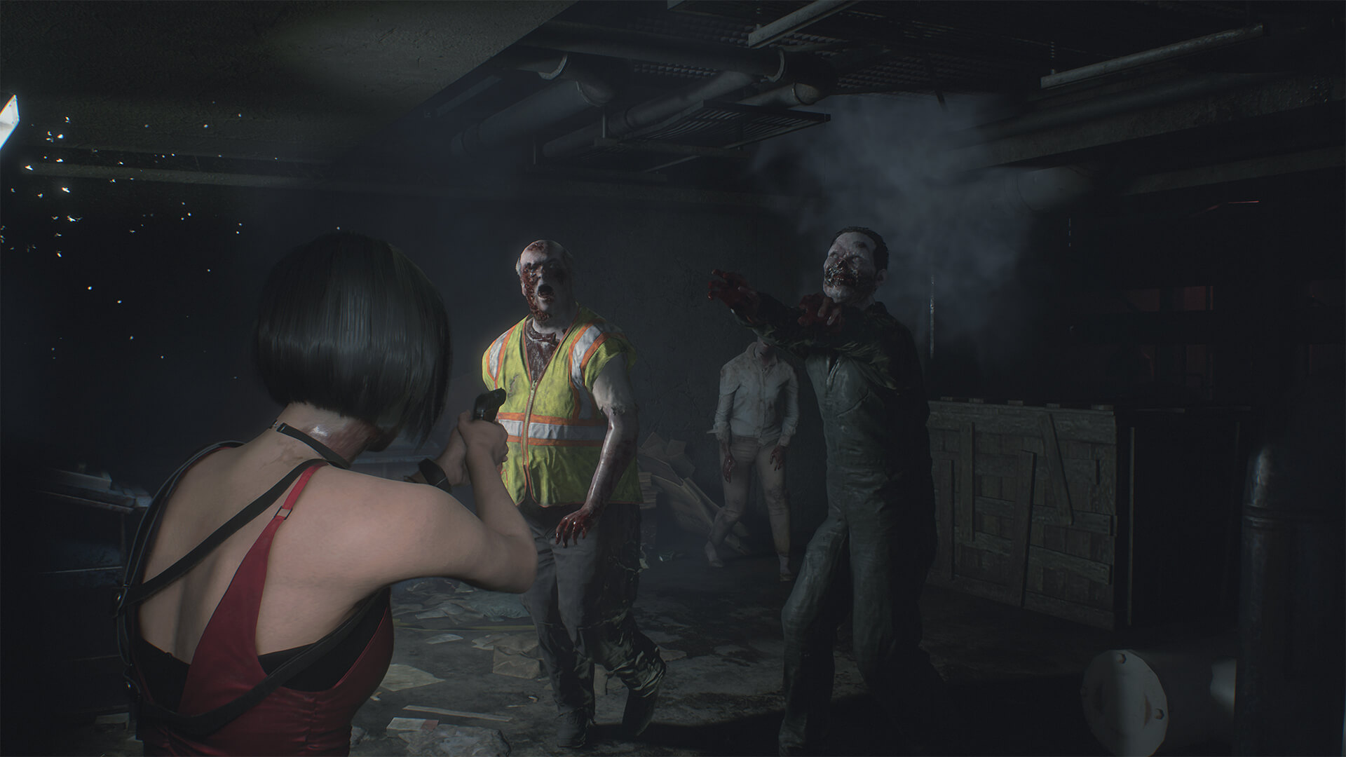 RE2 Remake Claire gameplay