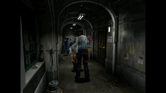 Resident Evil 2 character art