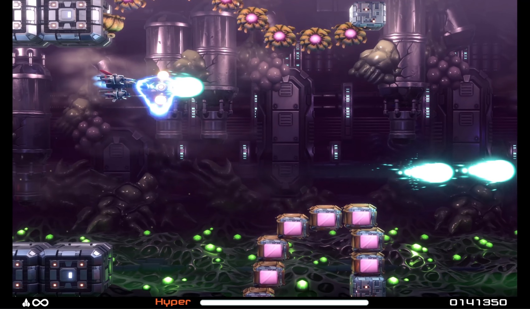 The Force pod in action