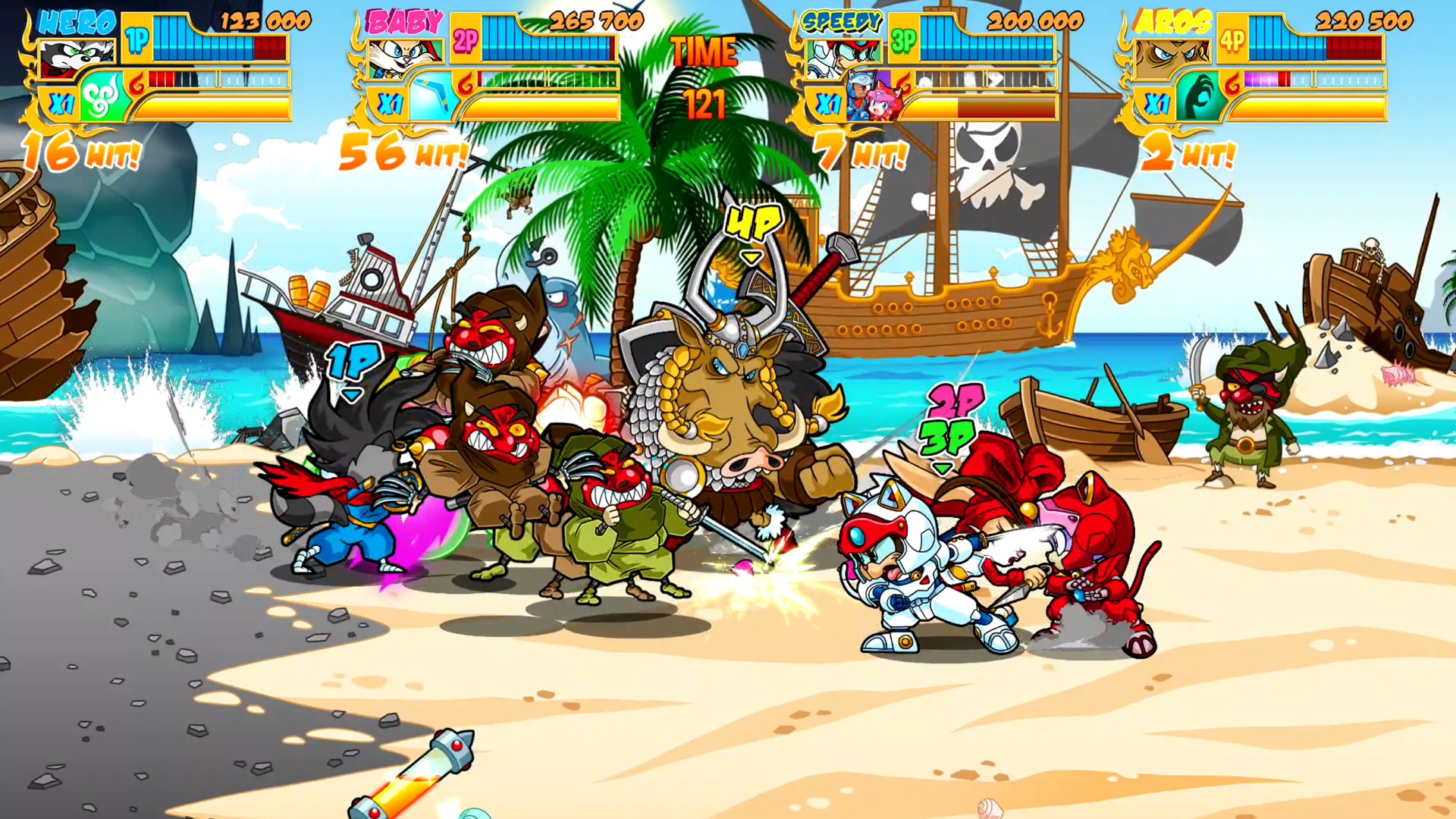 Jitsu Squad Featuring Samurai Pizza Cats Hits Arcades Worldwide - Image 1