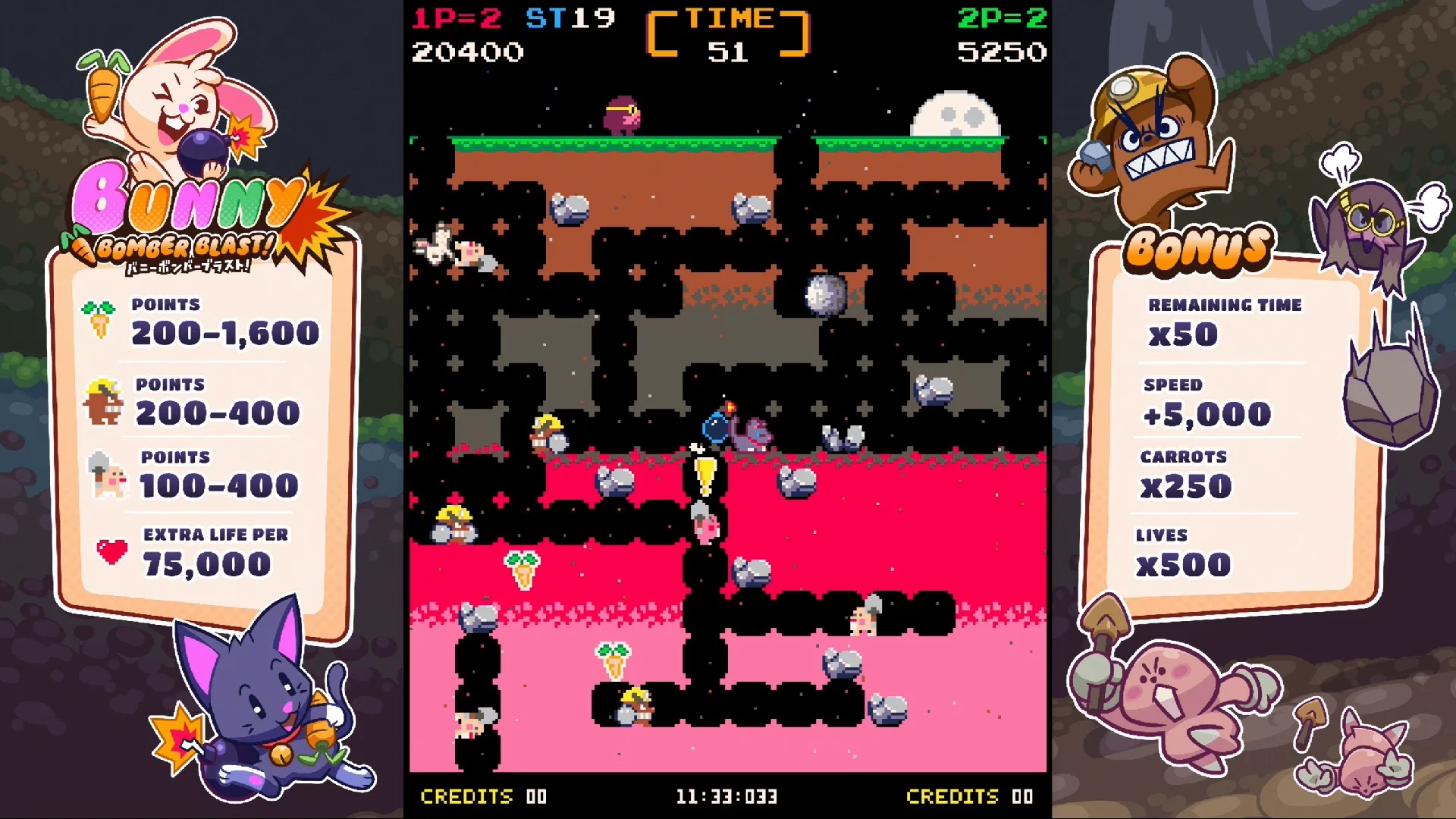 Bunny Bomber Blast gameplay