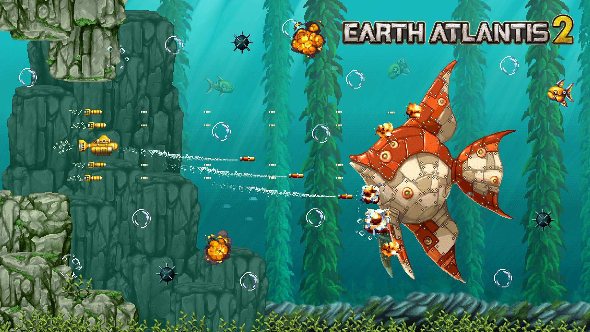 Earth Atlantis 2 underwater exploration