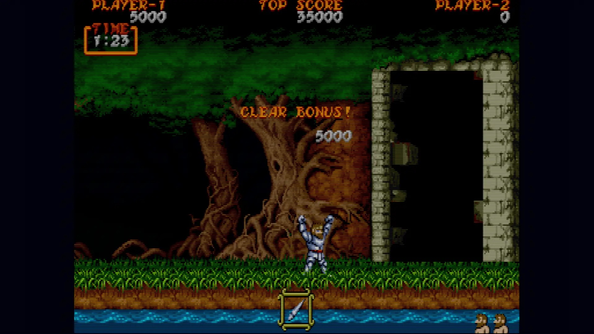 Classic Ghosts 'n Goblins Gameplay