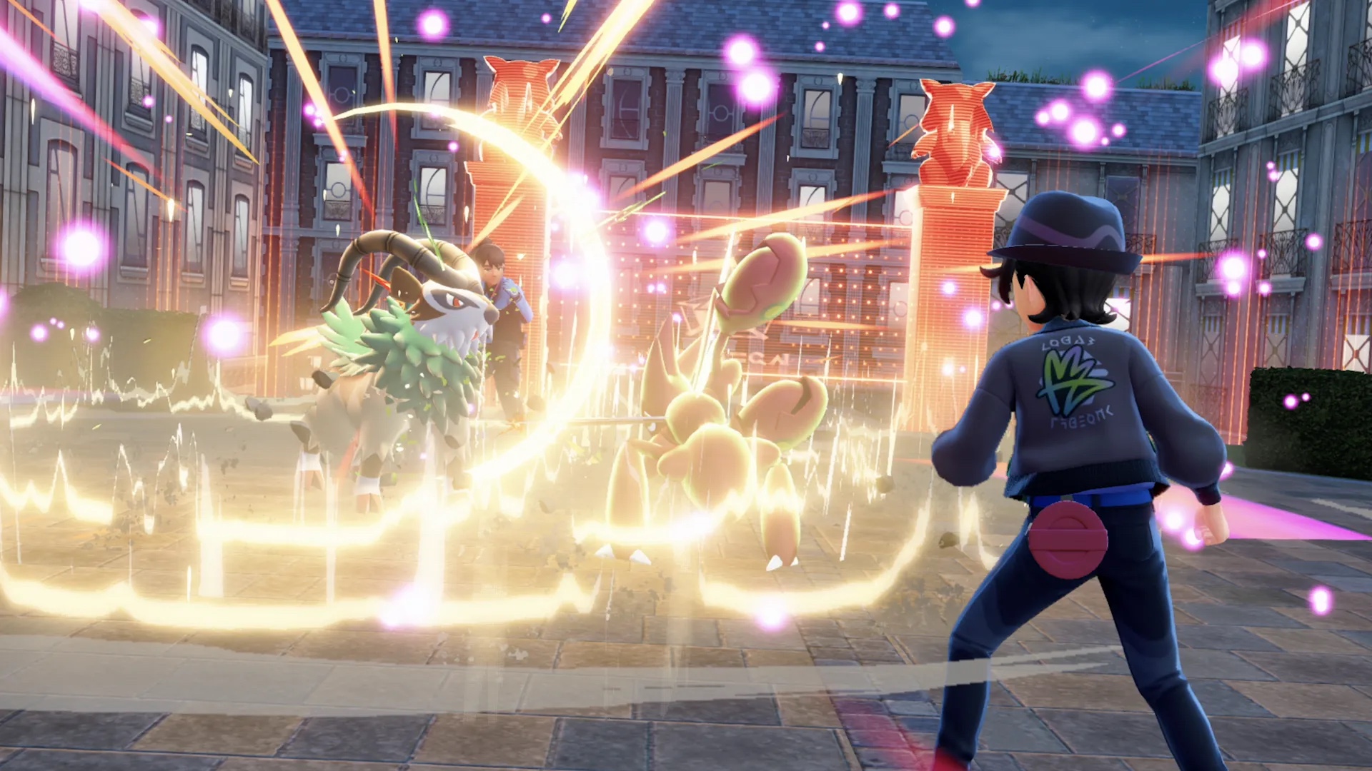 Mega Evolution Battle Scene